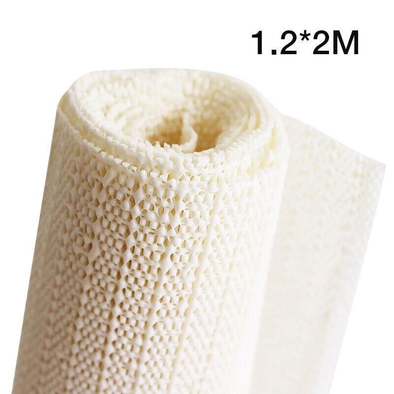 Anti Non Slip Grip Mat Underlay Liner Kitchen Carpet Drawer Cabinet Car Bulk - 1.2 x 2M