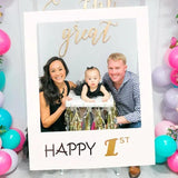 1Th 18Th-60Th Photo Booth Props Picture Frame Wedding Birthday Party Decoration - Happy 18TH - Extra Image