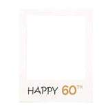 1Th 18Th-60Th Photo Booth Props Picture Frame Wedding Birthday Party Decoration - Happy 60TH