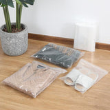 100PCS 100micron Bulk Clear Resealable PE Plastic Zip Bags - 5*7CM