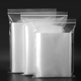 100PCS 100micron Bulk Clear Resealable PE Plastic Zip Bags - 5*7CM - Extra Image