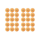 30PCS 3-Star Table Tennis Balls Professional Pingpong Ball Training Ball 40mm - Yellow