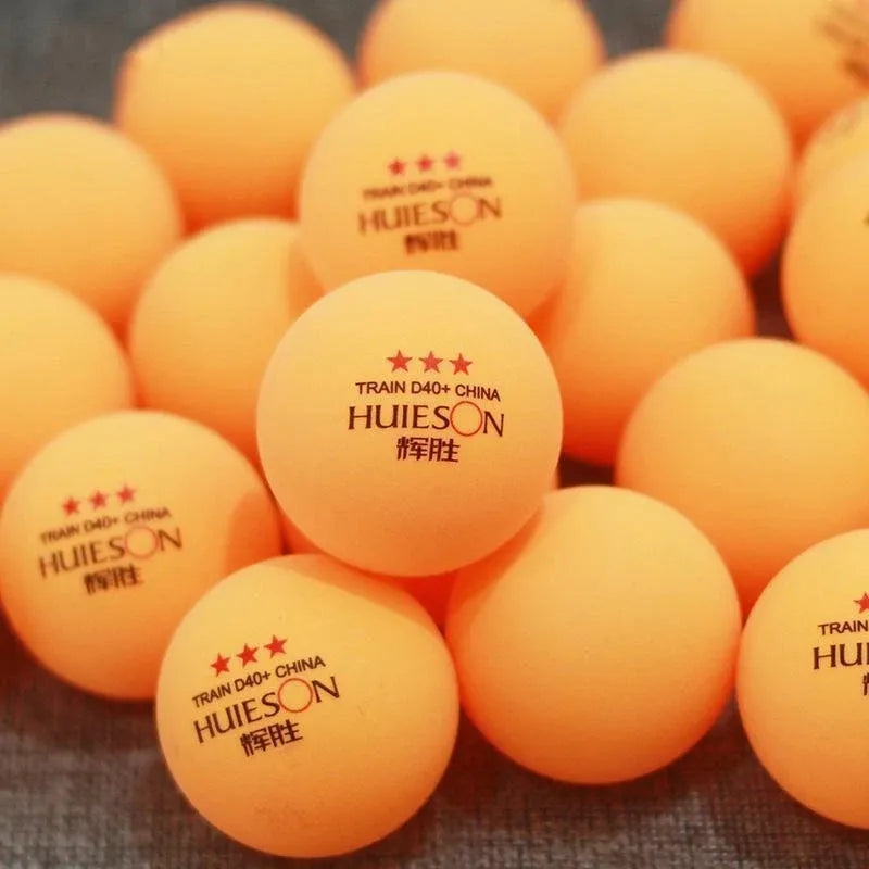 30PCS 3-Star Table Tennis Balls Professional Pingpong Ball Training Ball 40mm - Yellow
