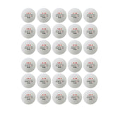 30PCS 3-Star Table Tennis Balls Professional Pingpong Ball Training Ball 40mm - White