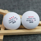 30PCS 3-Star Table Tennis Balls Professional Pingpong Ball Training Ball 40mm - White - Top-Down View
