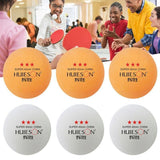 30PCS 3-Star Table Tennis Balls Professional Pingpong Ball Training Ball 40mm - White