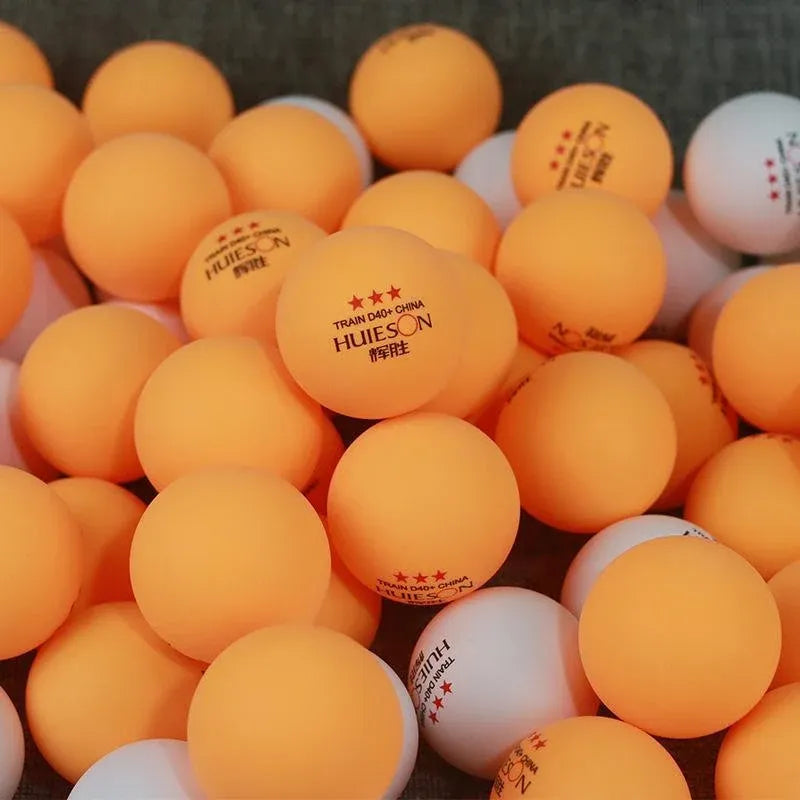 30PCS 3-Star Table Tennis Balls Professional Pingpong Ball Training Ball 40mm - White