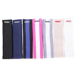 Sports Gym Bandage Wrap Compression Strap Wrist Knee Leg Ankle Elbow Band 180Cm - White+Pink