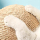 Cat Scratching Ball Cat Scratcher Toy Cats Scratcher Post Natural Sisal - Small (L-Type)