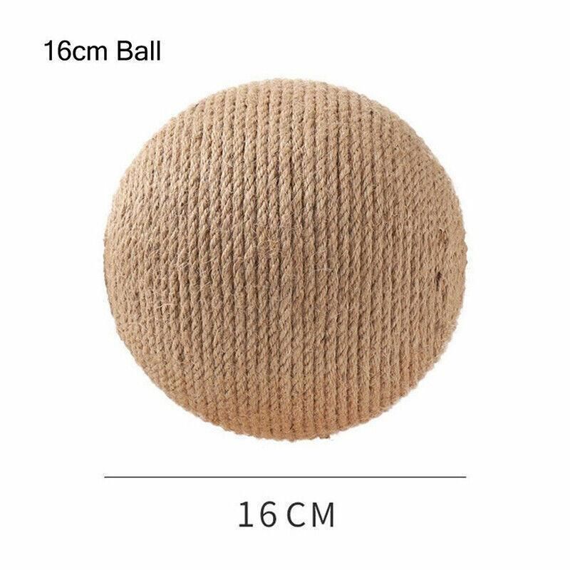Cat Scratching Ball Cat Scratcher Toy Cats Scratcher Post Natural Sisal - Small (V-Type)