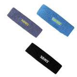 Aolikes Headbands Sweatband Cotton Hair Gym Yoga Stretch Sport Sweat Band - Blue