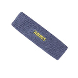Aolikes Headbands Sweatband Cotton Hair Gym Yoga Stretch Sport Sweat Band - Grey