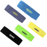 Aolikes Headbands Sweatband Cotton Hair Gym Yoga Stretch Sport Sweat Band - Grey - Side View