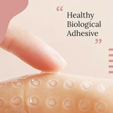 2Pcs Soft Anti-Slip Invisible Shoulder Pads Naturally Increased Silicone /Sponge - Beige (Sponge)