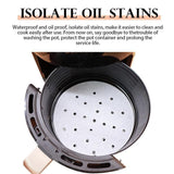 100Pcs 7/8/9 Non-Stick Air Fryer Parchment Liners - 23CM