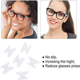 Silicone Anti-Slip Stick On Nose Pads for Eyeglass Sunglasses Glasses Clear - 2.8mm - Extra Image