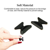 Silicone Anti-Slip Stick On Nose Pads for Eyeglass Sunglasses Glasses Clear - 2.8mm - Extra Image