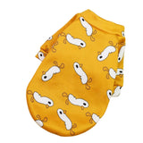 S Size Cute Pet Dog Warm Jumper Sweater Clothes Cat Knitwear Knitted Coats Winter - Yellow Duck