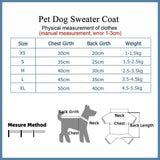 M Size Cute Pet Dog Warm Jumper Sweater Clothes Cat Knitwear Knitted Coats Winter - Yellow Shiba Inu - Side View