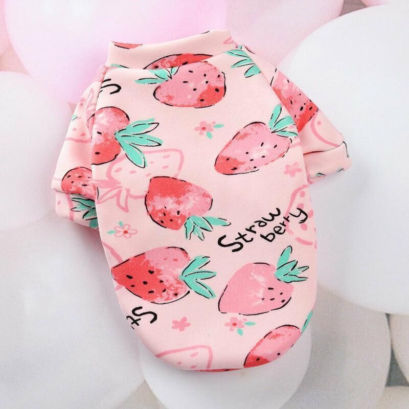 L Size Cute Pet Dog Warm Jumper Sweater Clothes Puppy Cat Knitwear Knitted Coats Winter - Green Lemon