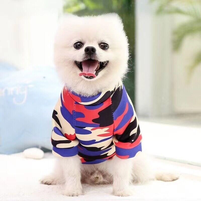 L Size Cute Pet Dog Warm Jumper Sweater Clothes Puppy Cat Knitwear Knitted Coats Winter - Green Lion