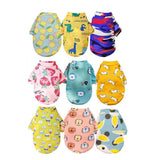 XL Size Cute Pet Dog Warm Jumper Sweater Clothes Cat Knitwear Knitted Coats Winter - Blue Rabbit - Front View
