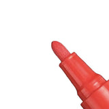 Multicolour Permanent Paint Marker Pens for Tyre Metal Glass Rubber - Orange - Extra Image