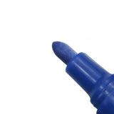 Multicolour Permanent Paint Marker Pens for Tyre Metal Glass Rubber - Orange - Extra Image