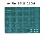Junesix A1 A2 A3 A4 A5 Pvc Cutting Mat Durable Diy Self Healing Engraving Pad Au - A1