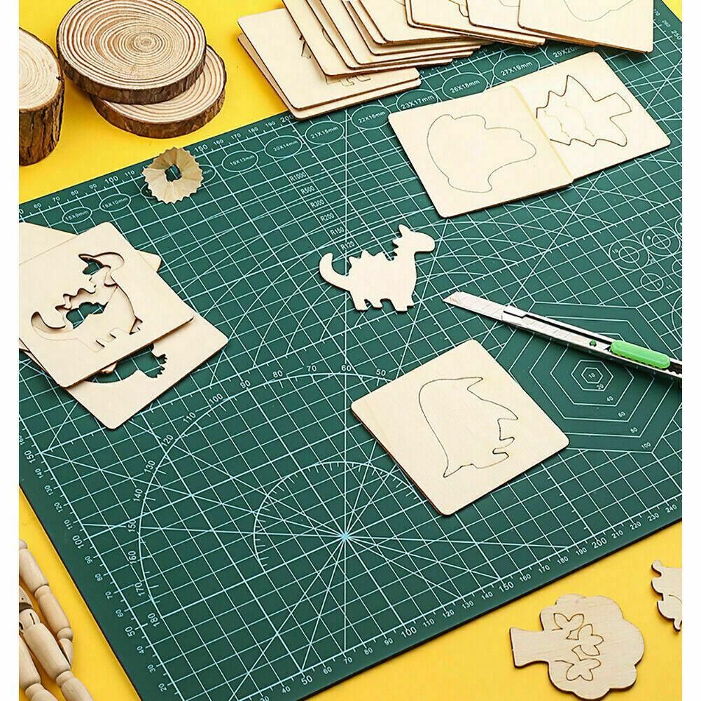 Junesix A1 A2 A3 A4 A5 Pvc Cutting Mat Durable Diy Self Healing Engraving Pad Au - A2