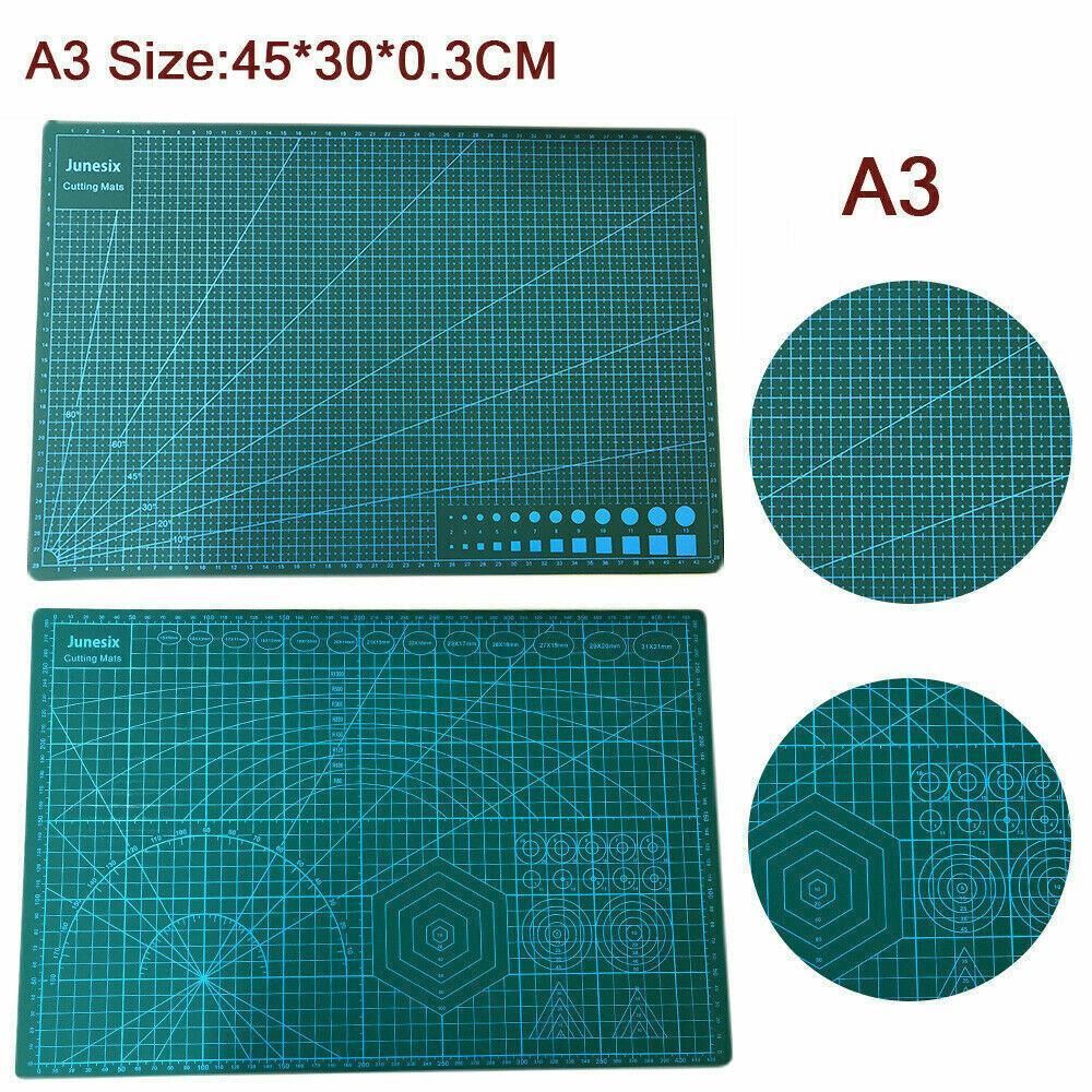 Junesix A1 A2 A3 A4 A5 Pvc Cutting Mat Durable Diy Self Healing Engraving Pad Au - A2
