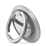 Iring Phone Ring Finger Holder Stand Car Mount Hook For Iphone Ipad Mobile Grip - A2- Silver