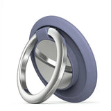 Iring Phone Ring Finger Holder Stand Car Mount Hook For Iphone Ipad Mobile Grip - A10- Blue Grey