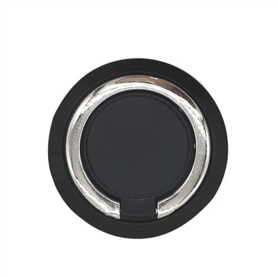 Iring Phone Ring Finger Holder Stand Car Mount Hook For Iphone Ipad Mobile Grip - B1- Black