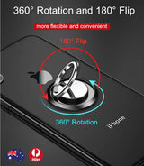 Iring Phone Ring Finger Holder Stand Car Mount Hook For Iphone Ipad Mobile Grip - B4- Pink - Extra Image