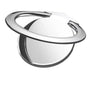 Iring Phone Ring Finger Holder Stand Car Mount Hook For Iphone Ipad Mobile Grip - D- Silver