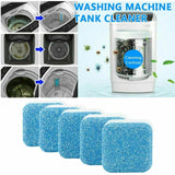 6-48 Pcs Washing Machine Effervescent Tub Bomb Cleaner Remover Deodorant Clean - 6 PCS - Top-Down View