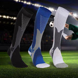 Copper Compression Socks for Running Travel Sports Anti Fatigue Support XXL Unisex - Black