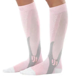 Copper Compression Socks for Running Travel Sports Anti Fatigue Support XXL Unisex - Black - Extra Image