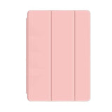 Shockproof Silicone iPad 2017 Case with Pencil Slot and Smart Cover – 6 Colour Options - Pink