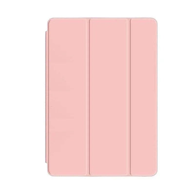 Shockproof Silicone iPad 2017 Case with Pencil Slot and Smart Cover – 6 Colour Options - Pink