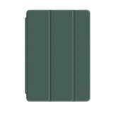 Shockproof Silicone iPad 2017 Case with Pencil Slot and Smart Cover – 6 Colour Options - Dark Green