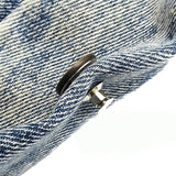 8X Button Pins For Jeans Pants No Sew Instant Adjustable Jean Button Replacement - 6sets Silver Button Pins