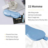 Pure Soft Silk Eyeshade Blindfold Sleep Eye Mask Cover Light Shade Travel Relax - Flesh Pink - Extra Image