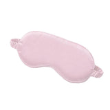Pure Soft Silk Eyeshade Blindfold Sleep Eye Mask Cover Light Shade Travel Relax - 4 Pink