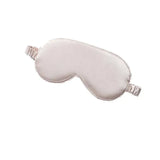 Pure Soft Silk Eyeshade Blindfold Sleep Eye Mask Cover Light Shade Travel Relax - Pink Champagne