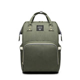Luxury Multifunctional Diaper Nappy Backpack Maternity Mummy Changing Bag - Pink Gray - Extra Image