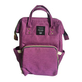 Luxury Multifunctional Diaper Nappy Backpack Maternity Mummy Changing Bag - Light Gray - Extra Image