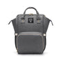 Luxury Multifunctional Diaper Nappy Backpack Maternity Mummy Changing Bag - Dark Gray
