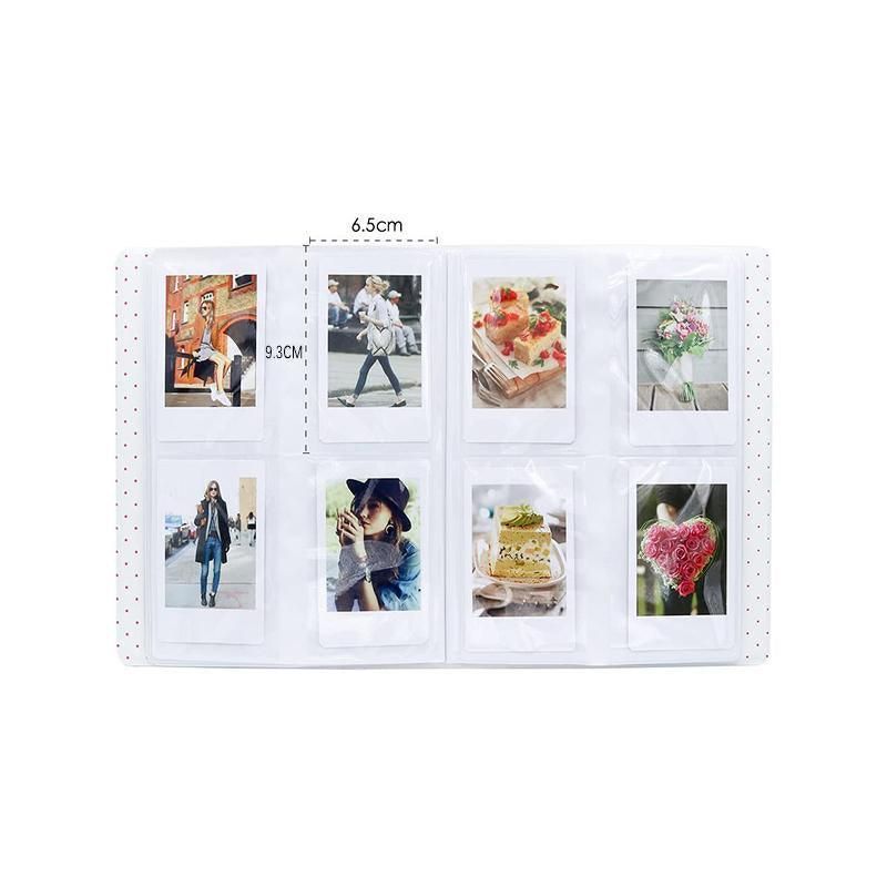 128 Pockets Album Case Storage For Polaroid Photo FujiFilm Camera Film - Royal Blue